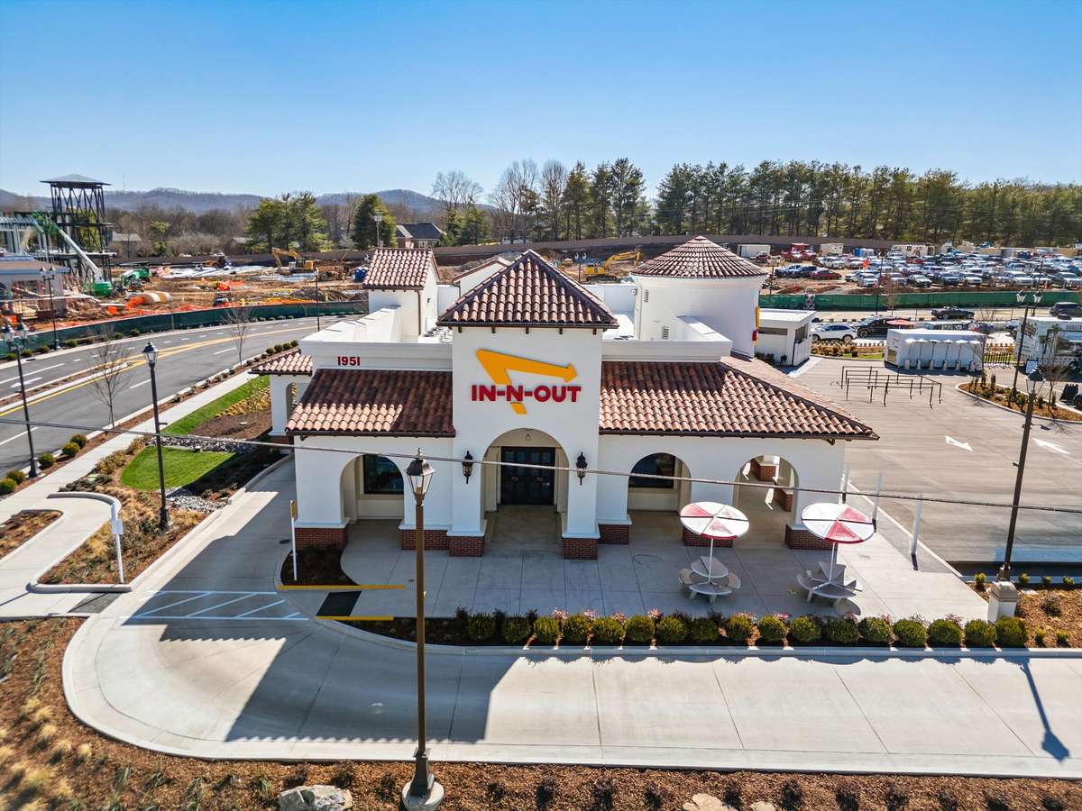 The new In-N-Out is located just across the street from the neighborhood.