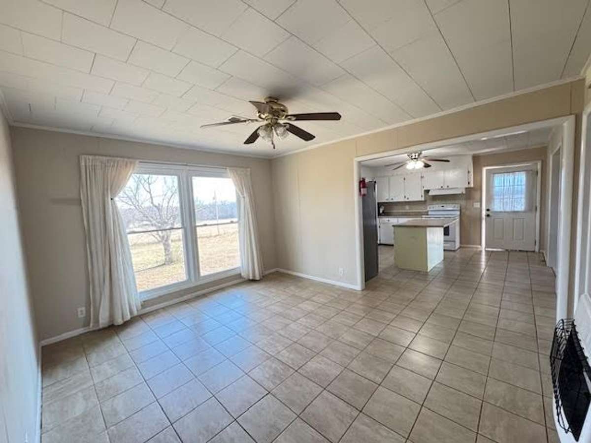Dining Room open to the kitchen