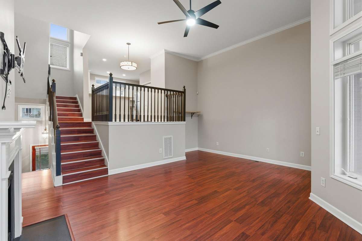 Abundant natural light and an open-concept living space.