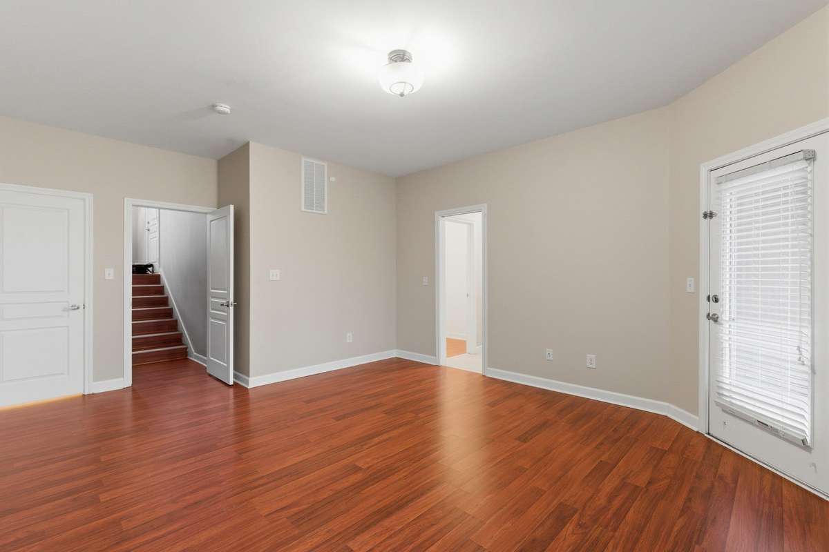 The downstairs suite features great natural light!