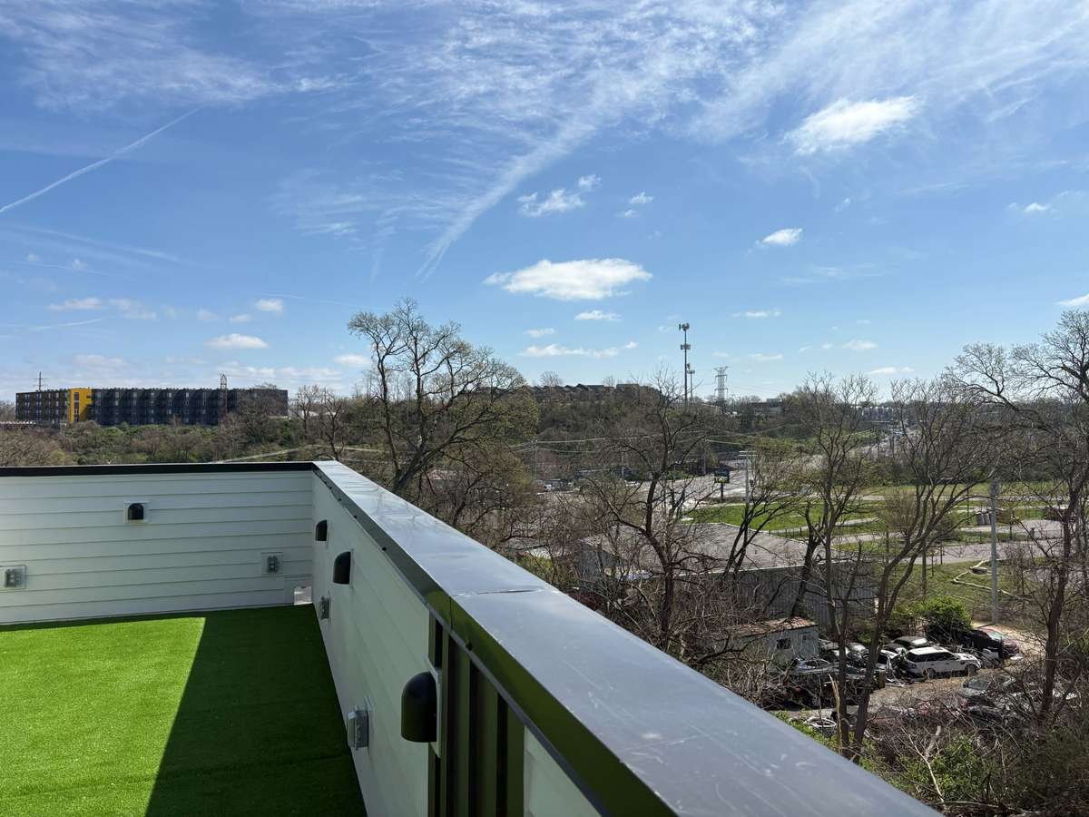 Rooftop views overlooking Geodis Park and vibrant WeHo.