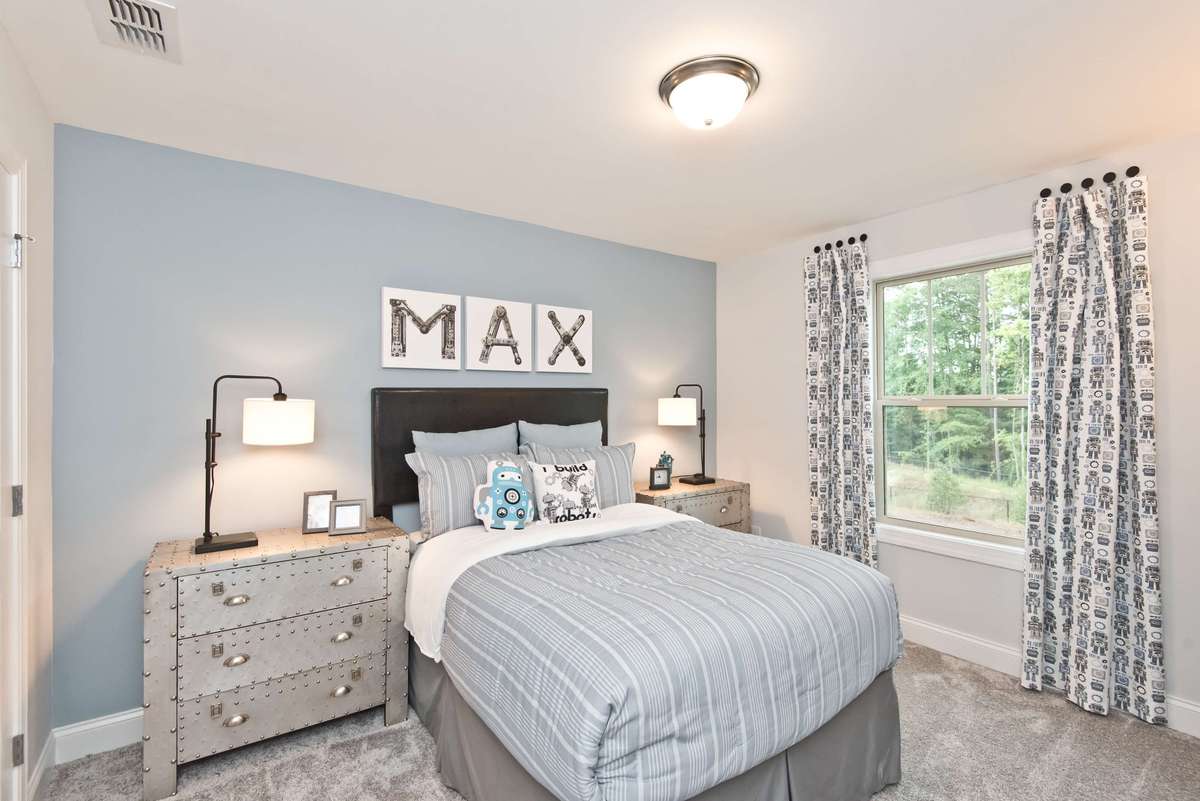 Photo is not of the actual home, but is an inspirational photo of builder’s model home and may depict options, furnishings, and/or decorator features that are not included