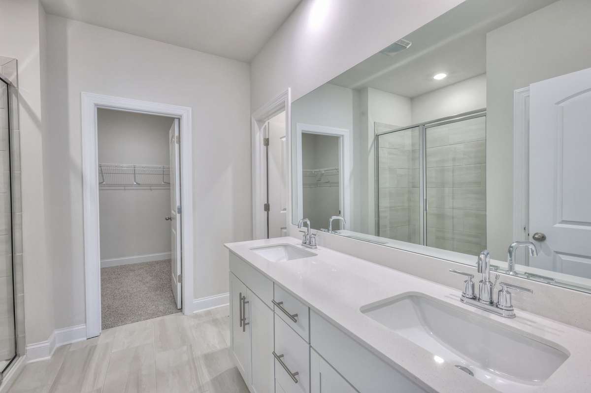 Photo is not of the actual home, but is an inspirational photo of builder’s model home and may depict options, furnishings, and/or decorator features that are not included
