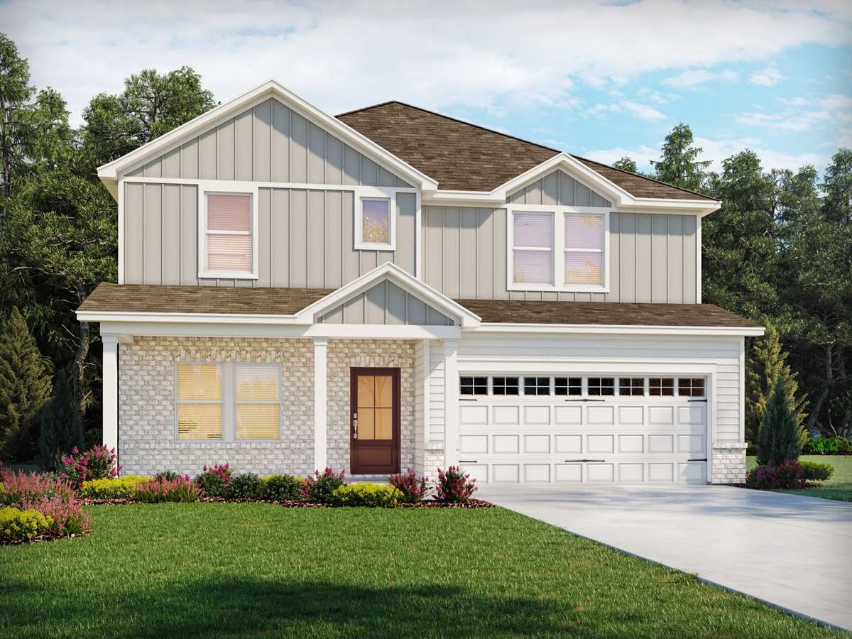 Photo is not of the actual home, but is an inspirational photo of builder’s model home and may depict options, furnishings, and/or decorator features that are not included