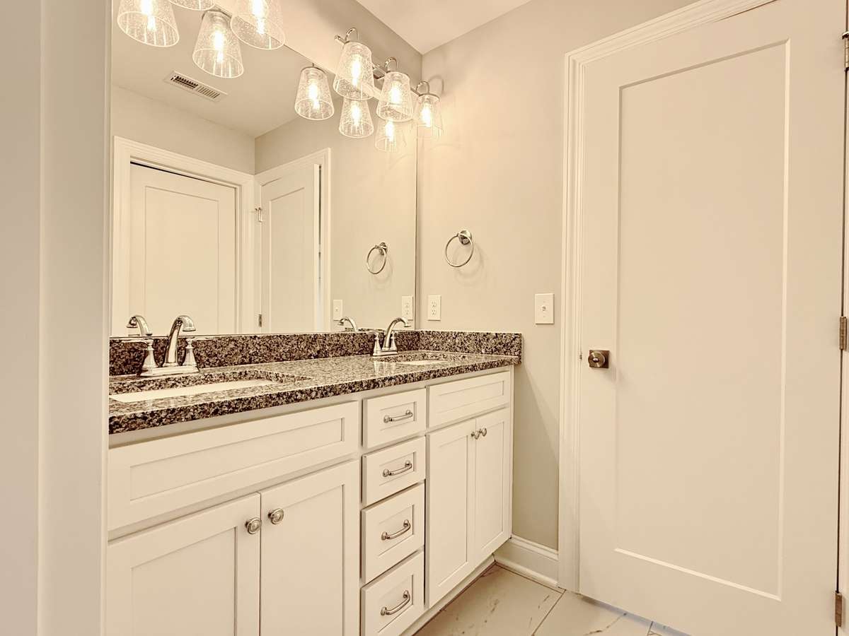 Guest "Jack and Jill" bathroom