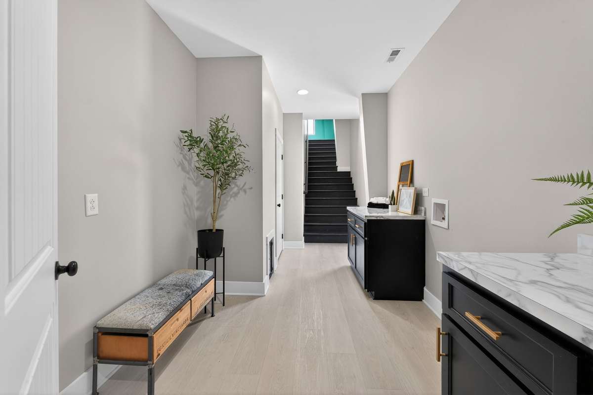 Laundry Room / with Built in Dog Door and Storage