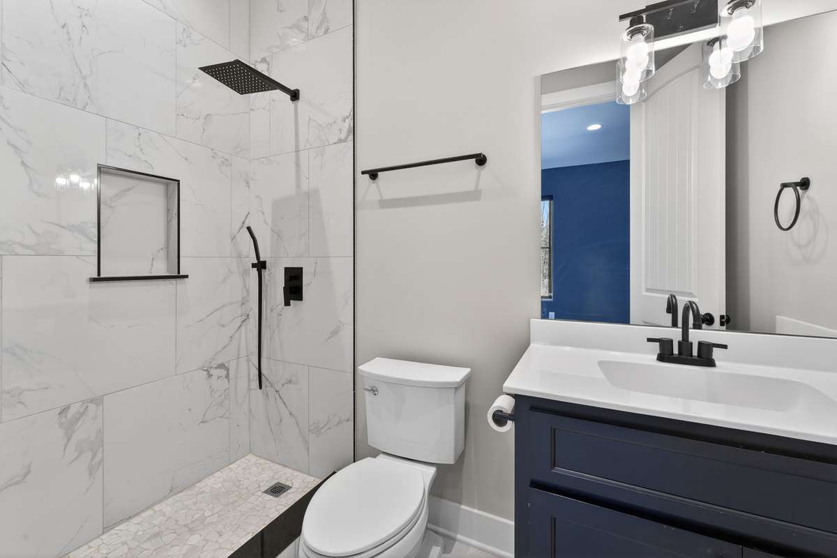 Bedroom #4 with Walk in Shower