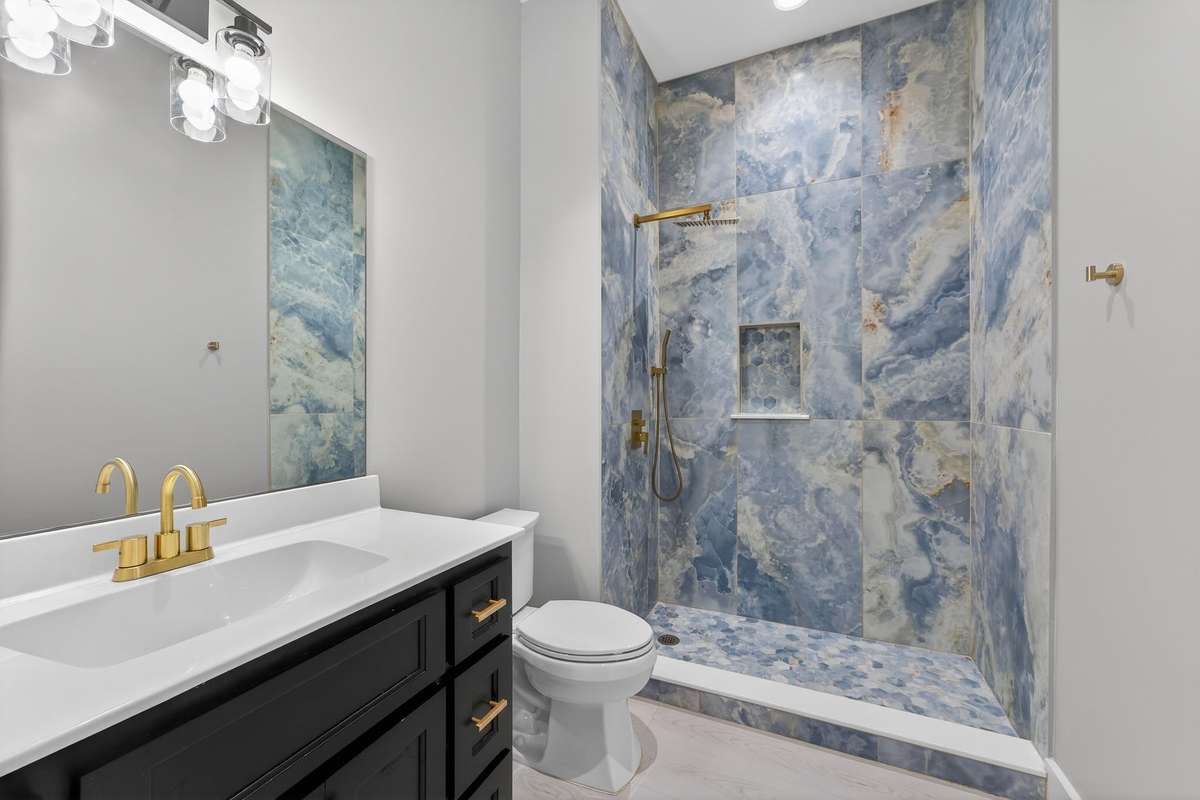 Bedroom #2 with Walk in Shower