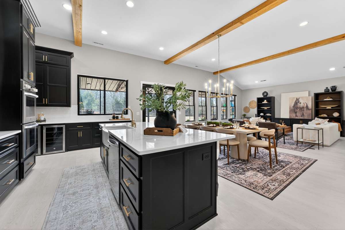 Large Kitchen Dining Room Combo