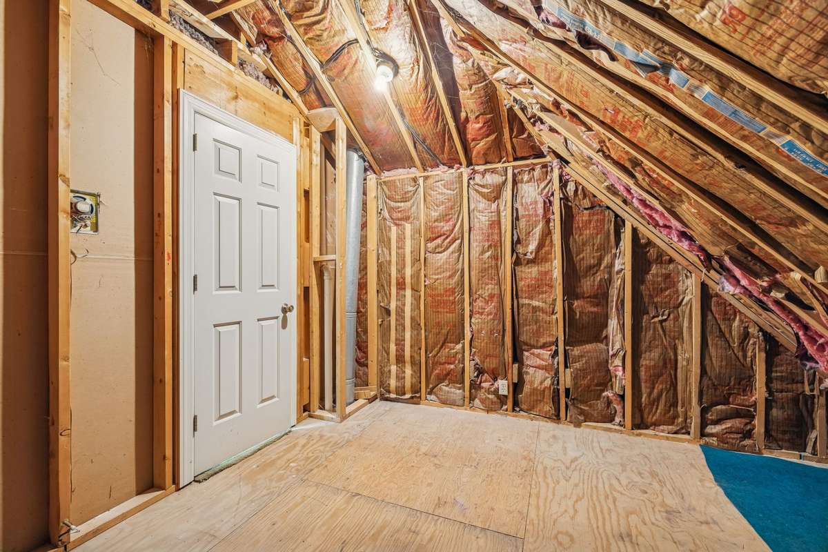 Walk in attic