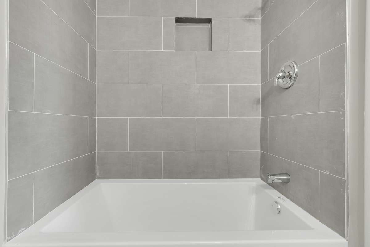 Owners Bath with Tile