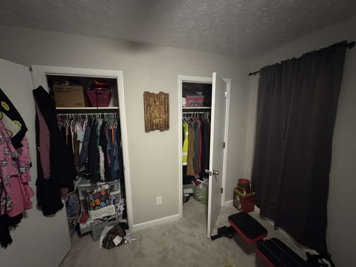 Bedroom #2 with large closet