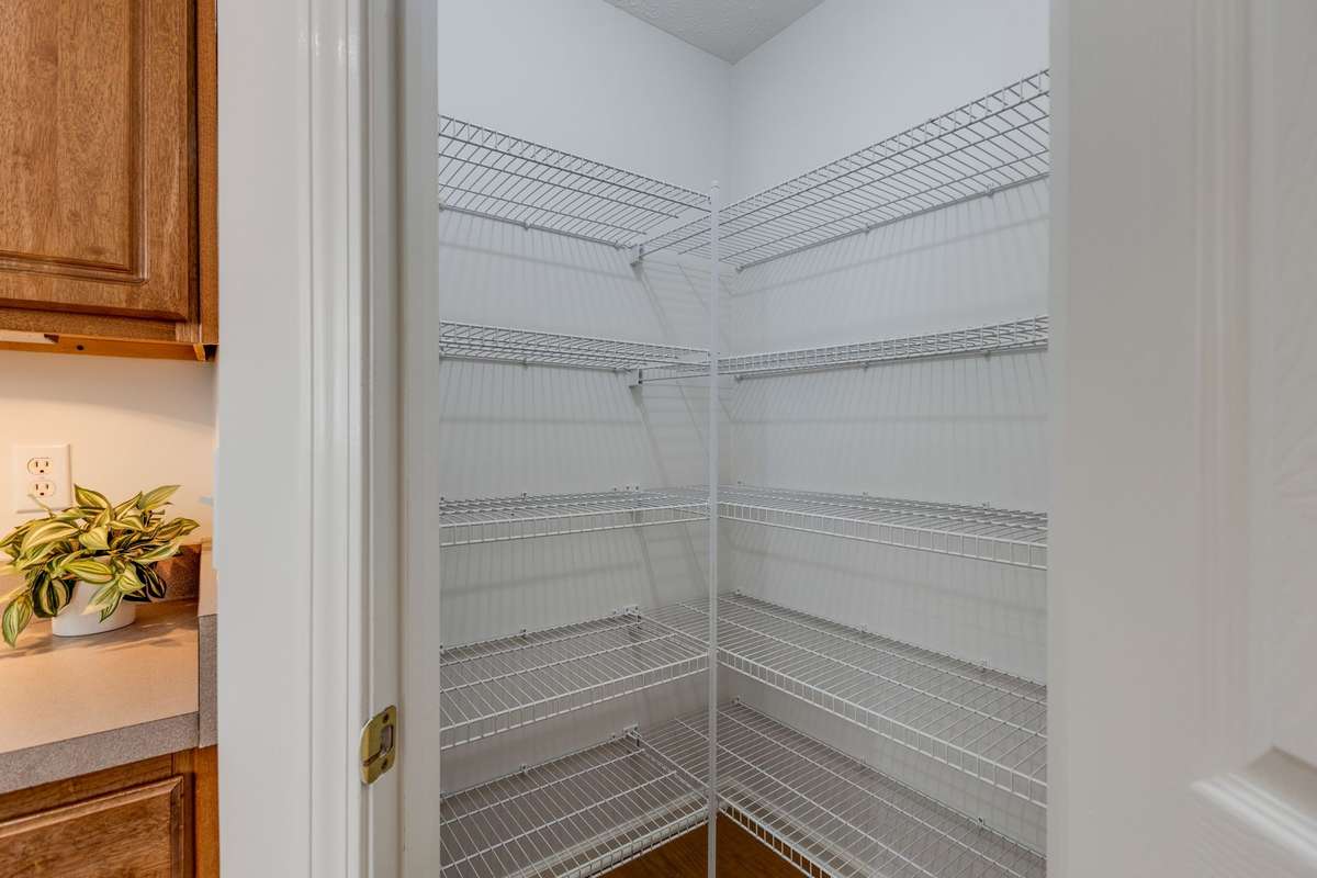 This is the large corner pantry!
