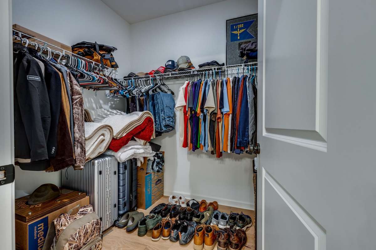 Primary Walk-in Closet