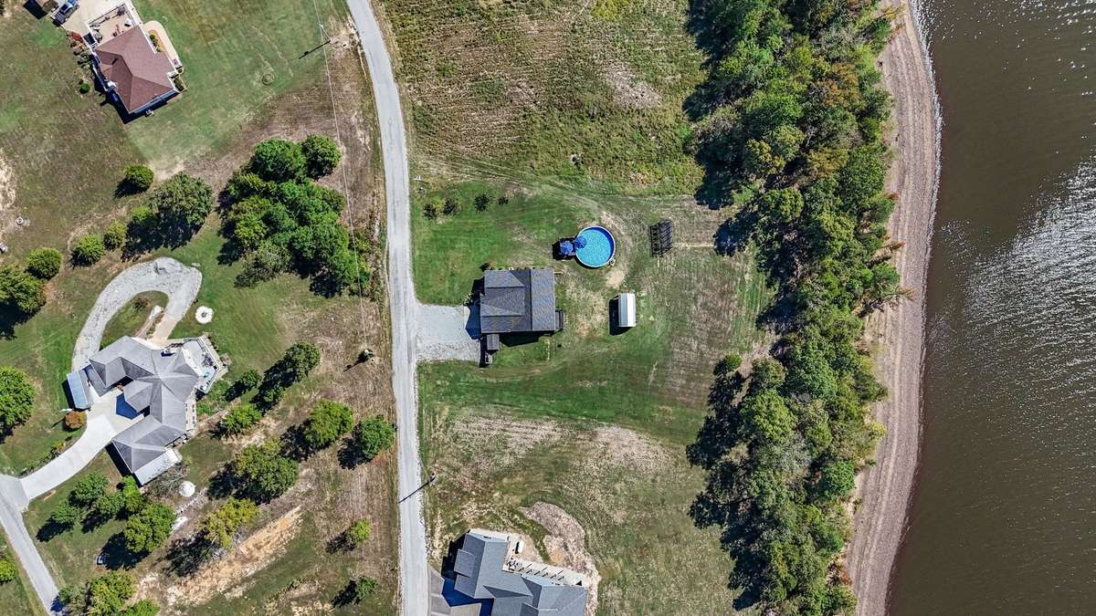 Aerial property view