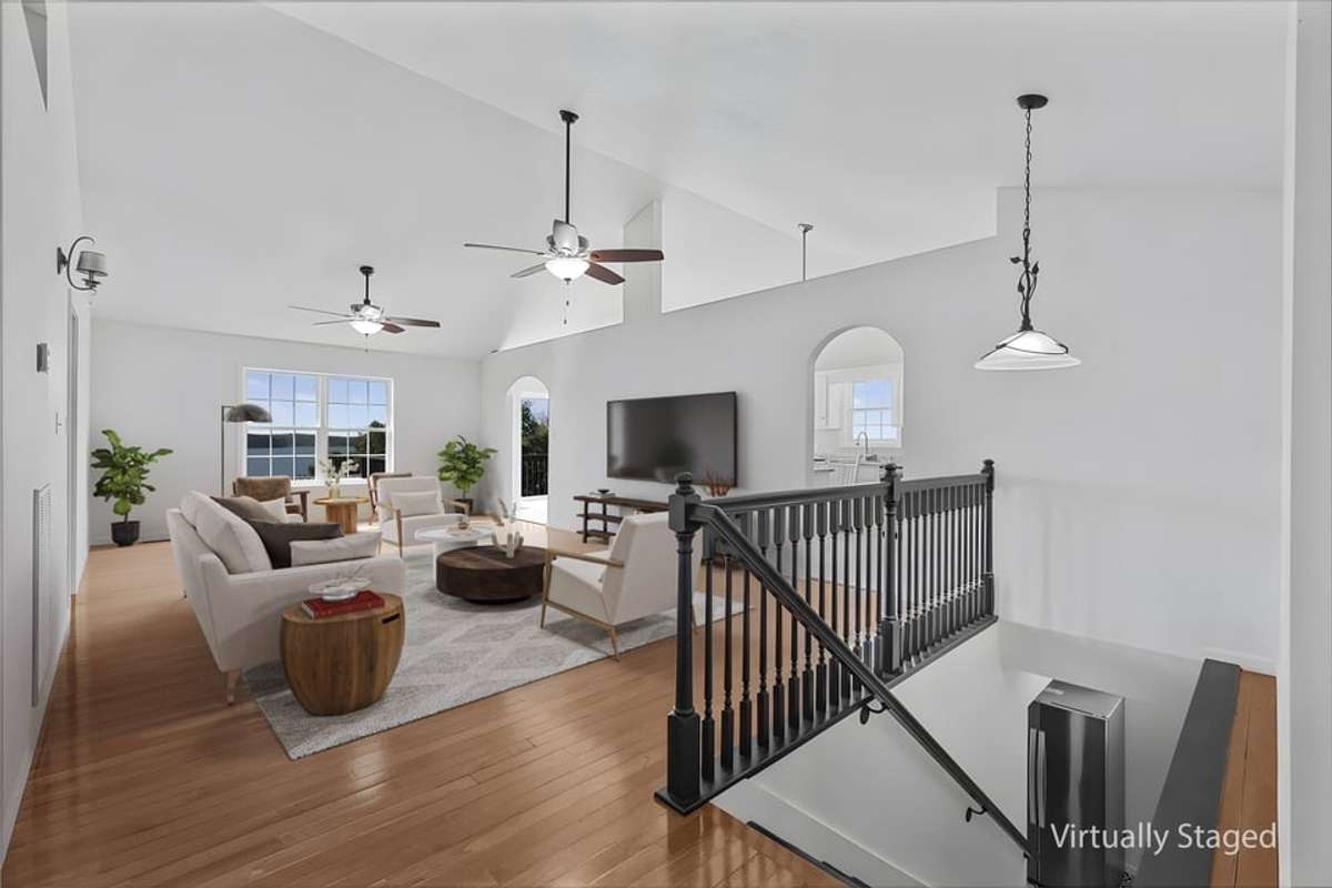 Living Room - VIRTUALLY STAGED