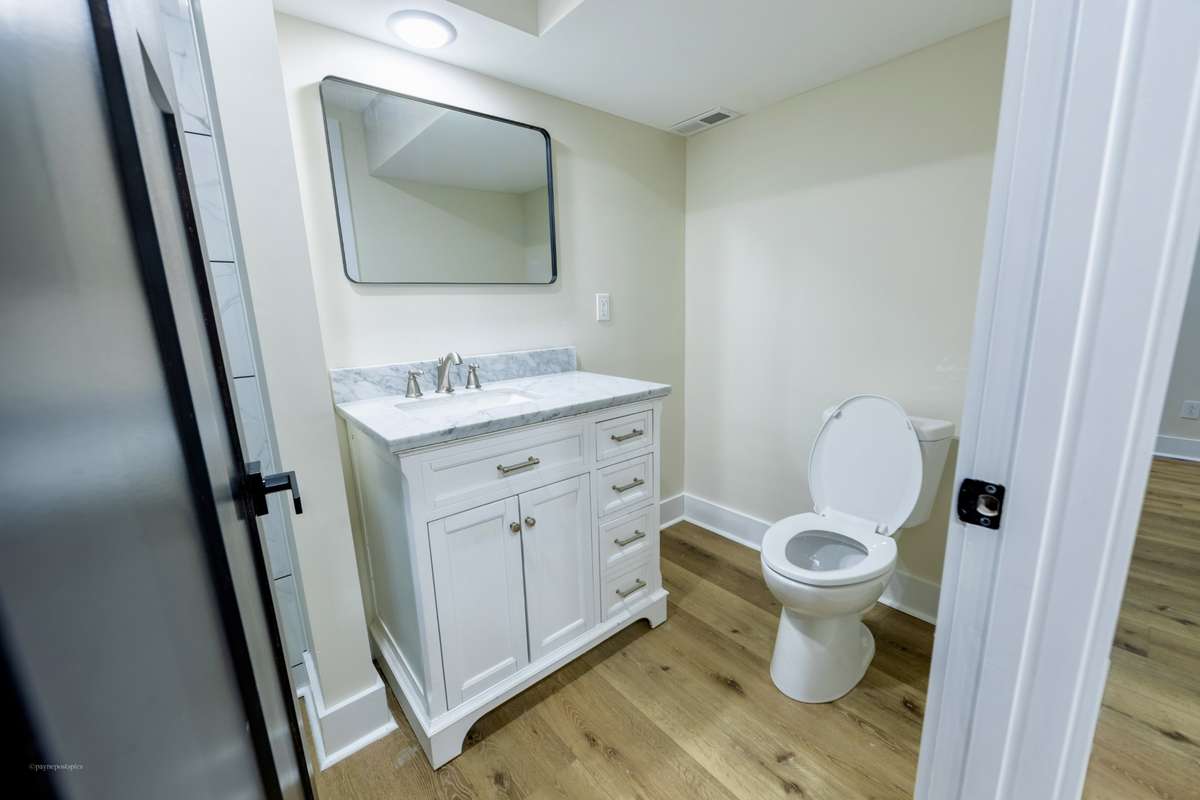 For bathroom and basement