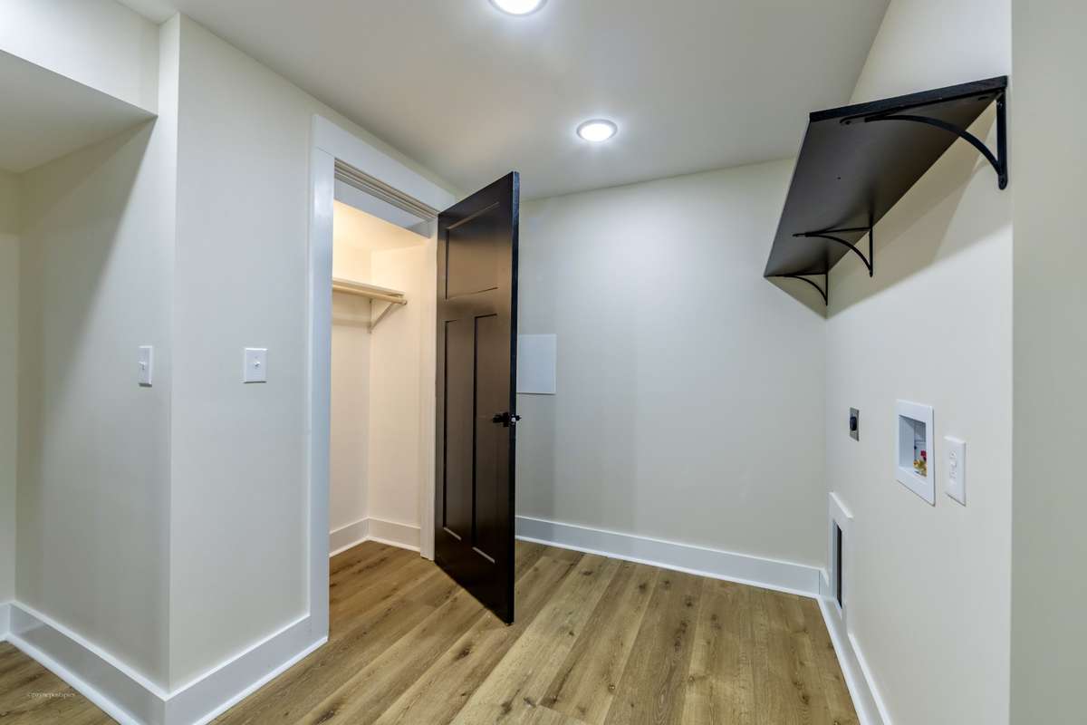 Second laundry room in basement