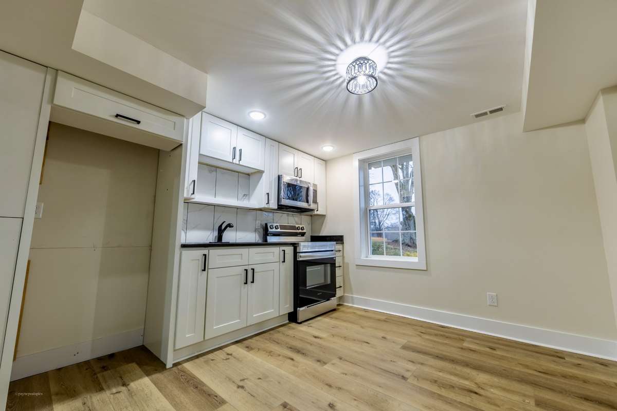 Second kitchen in basement