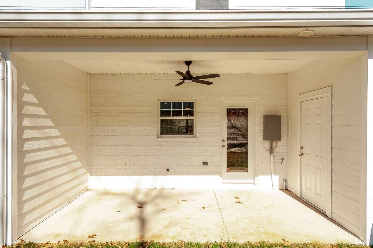 What a perfect opportunity to screen in this space and use it as an extension of your home!!