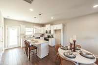 There is a lot of flexibility in how you could use these spaces.