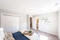 This is the primary suite.