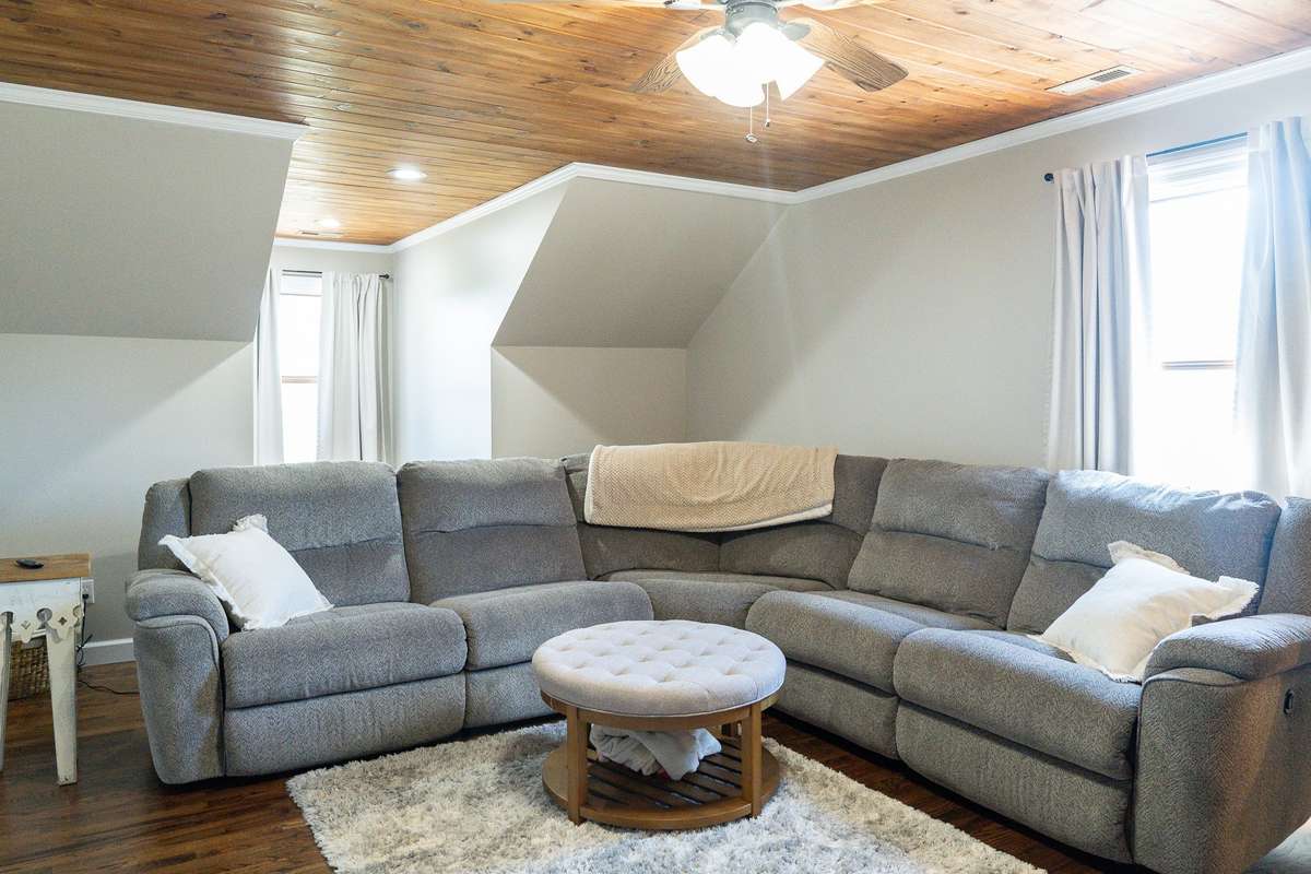 Upstairs room