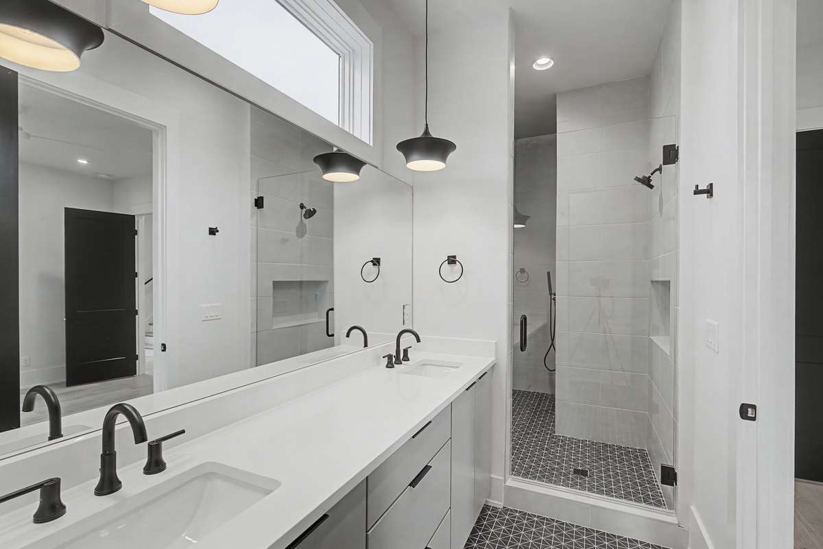 Bathroom in second master.
