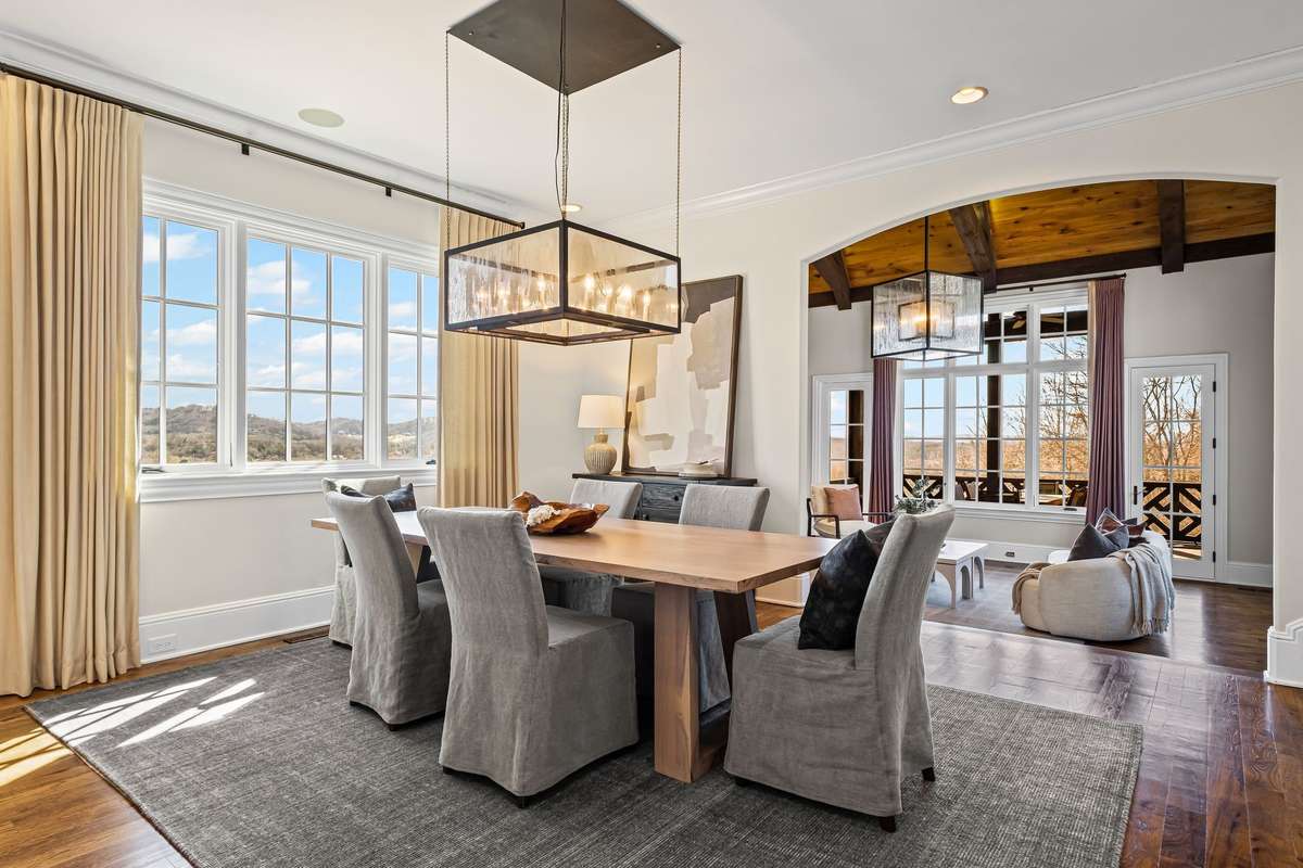 Sophisticated and inviting- the perfect place for memorable meals.