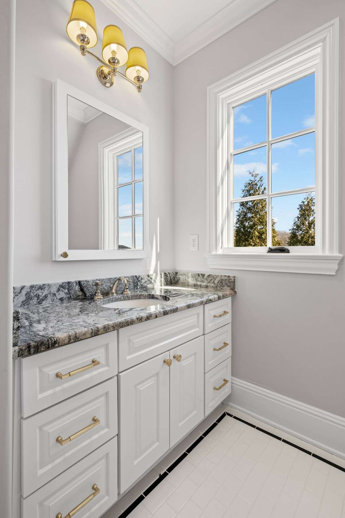 Every bathroom has been completely renovated.