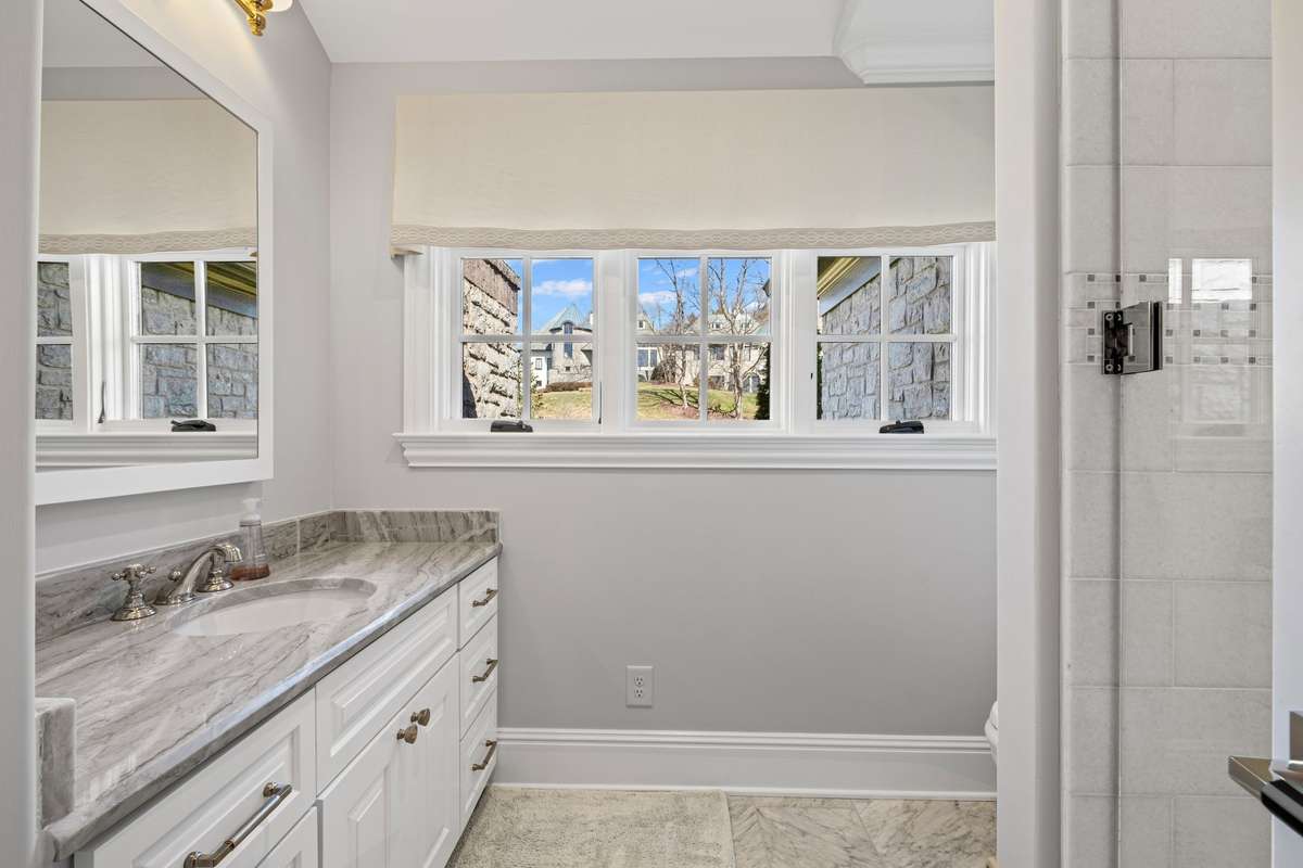 Every bathroom has been completely renovated.