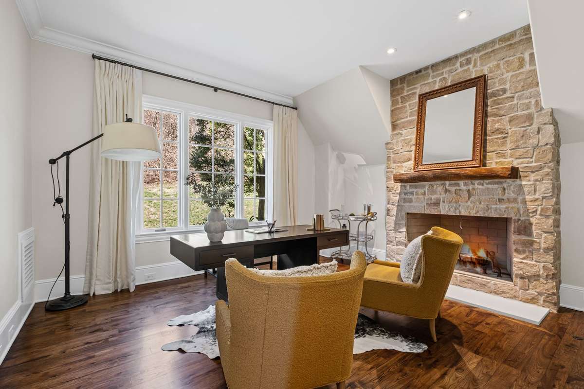 Secondary office off the owner's suite.