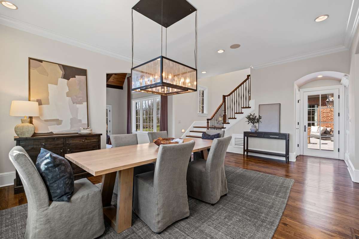 Sophisticated and inviting- the perfect place for memorable meals.