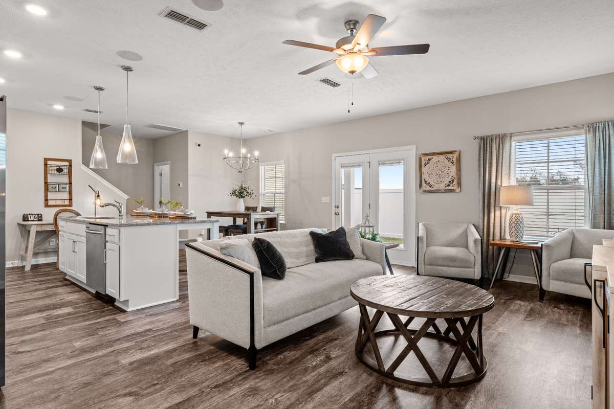 Photos from a model home listing
