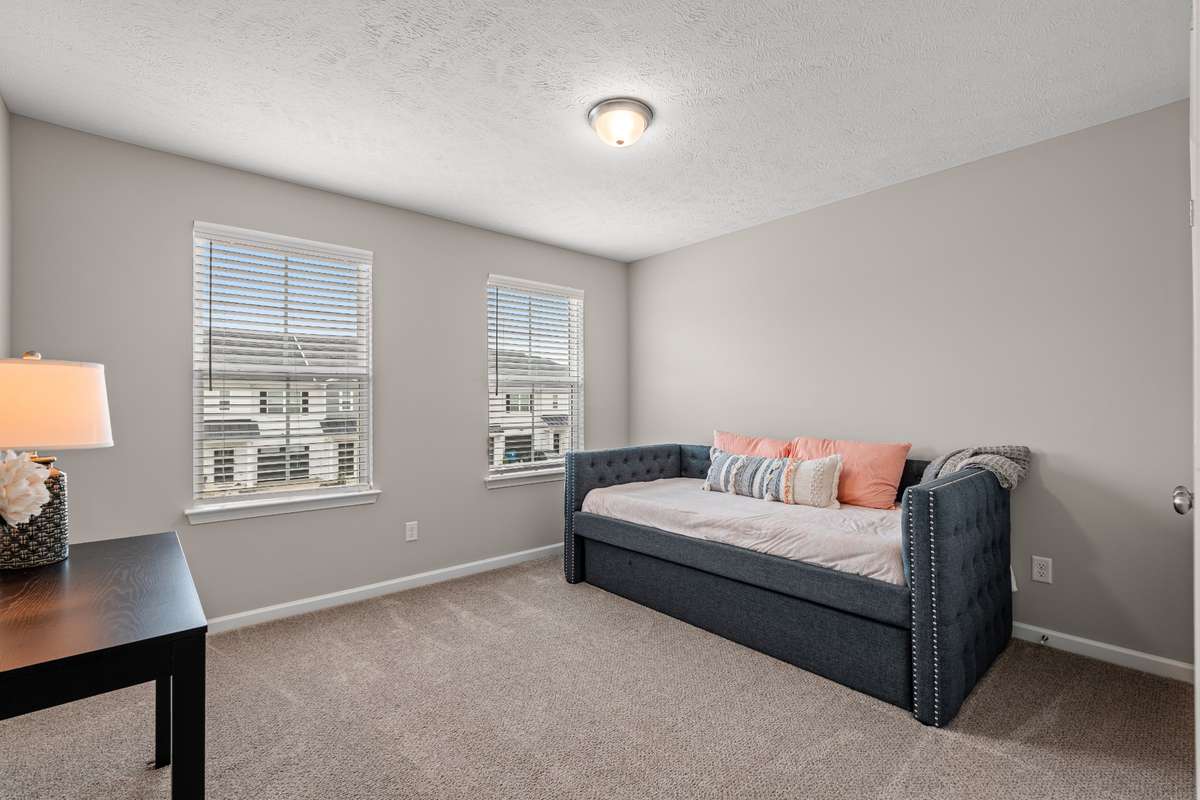 Photos from a staged model home listing
