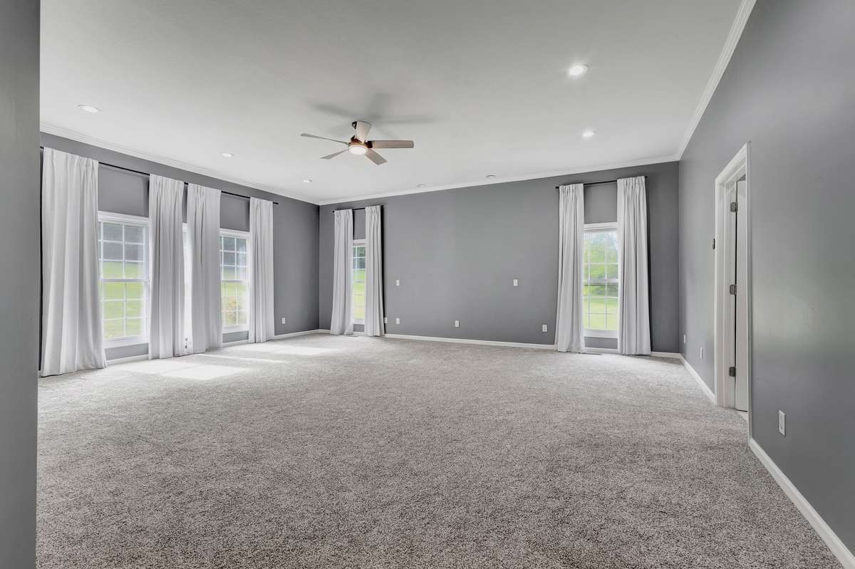 Extra Large Primary Bedroom 1 on Main Floor