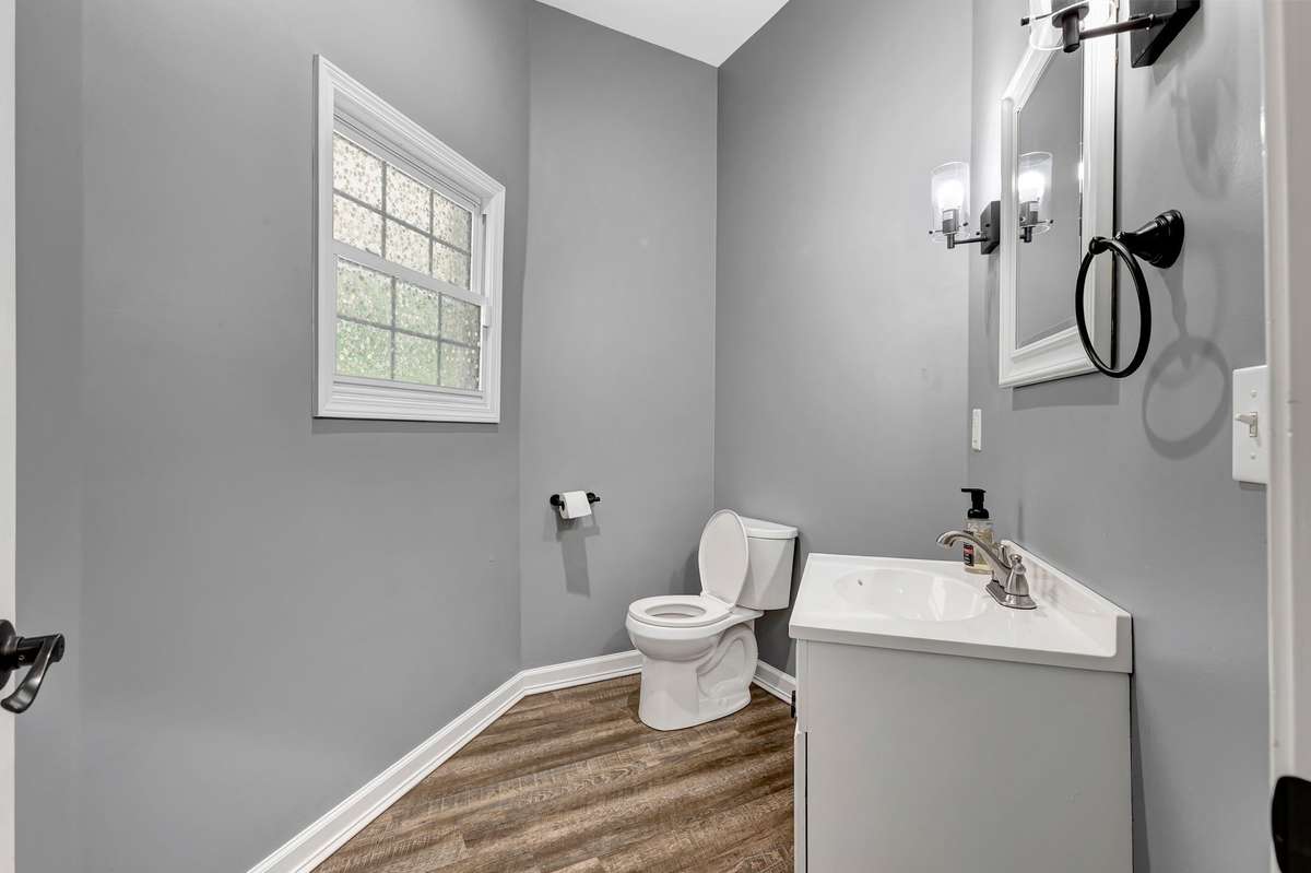 Half Bath on Main Level