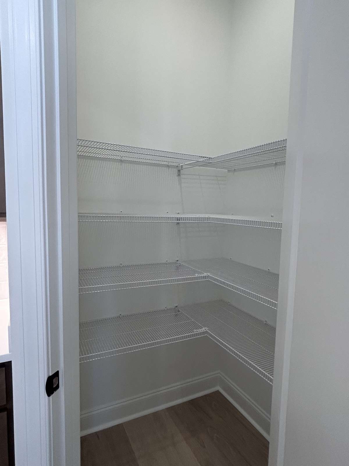 large corner kitchen pantry