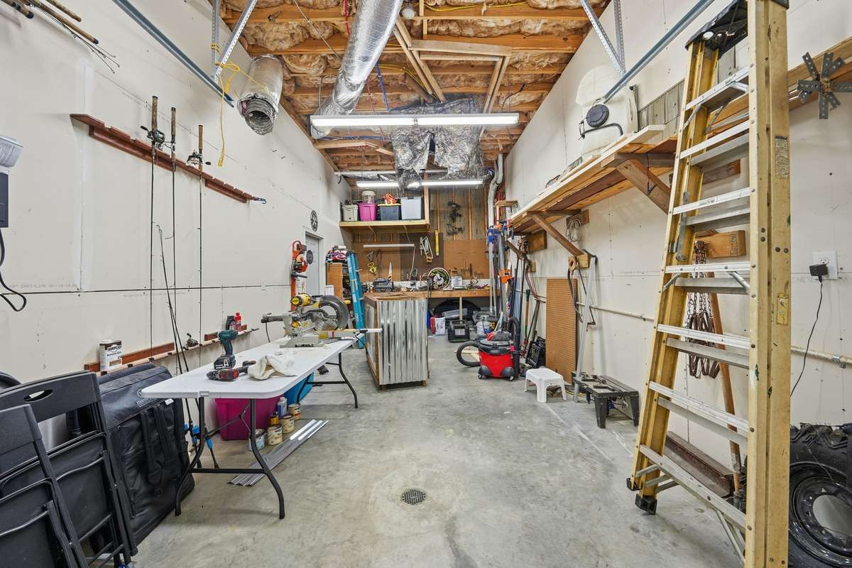 Man space, Boat space, Bike Space, Golf Cart Space......whatever you need to store or utilize this space for, rest assured it can deliver. Rear access via a garage door.