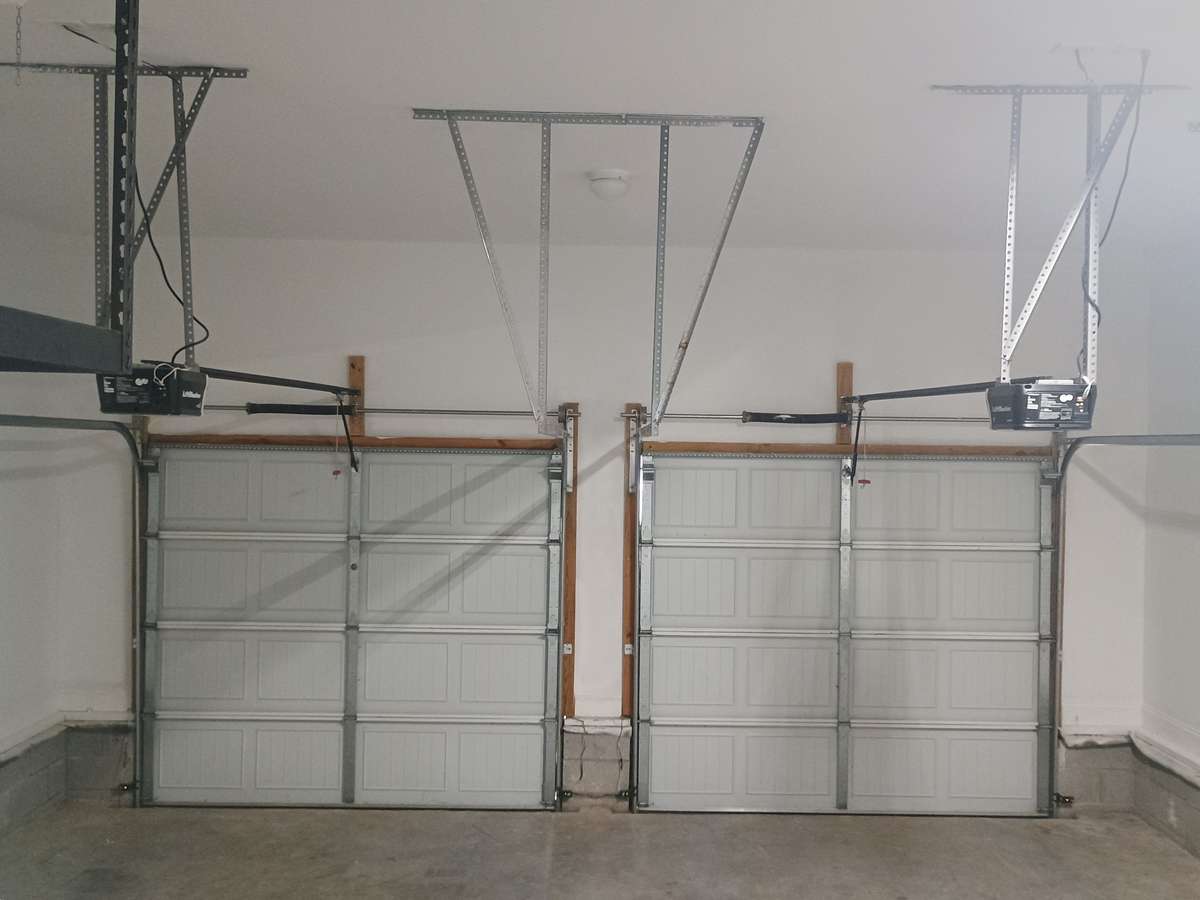 2 car attached garage