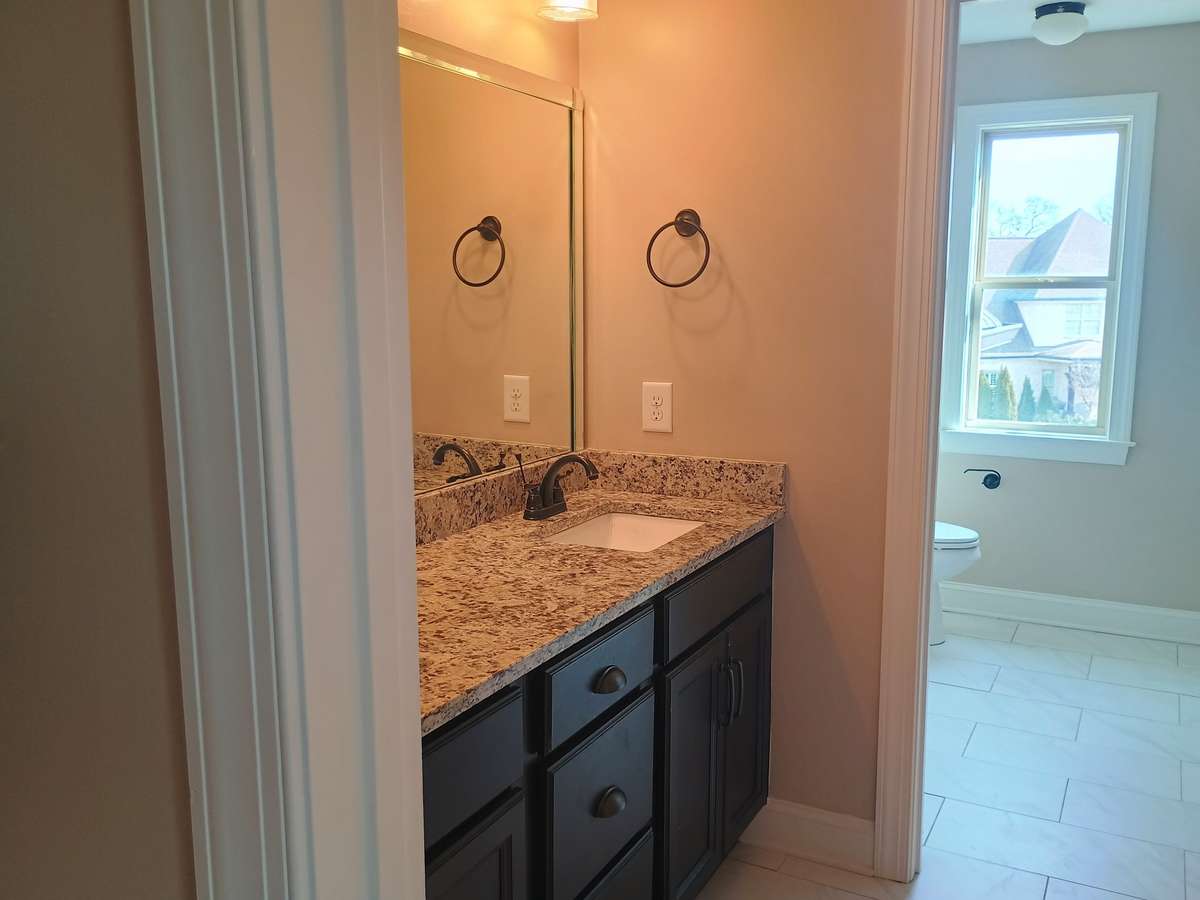 Hall bath on upper level