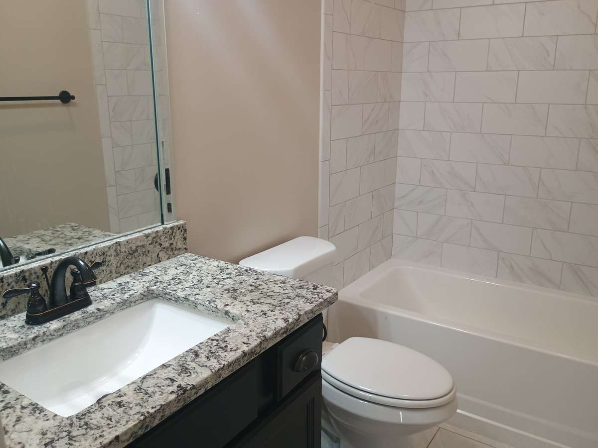 Hall bath on main level
