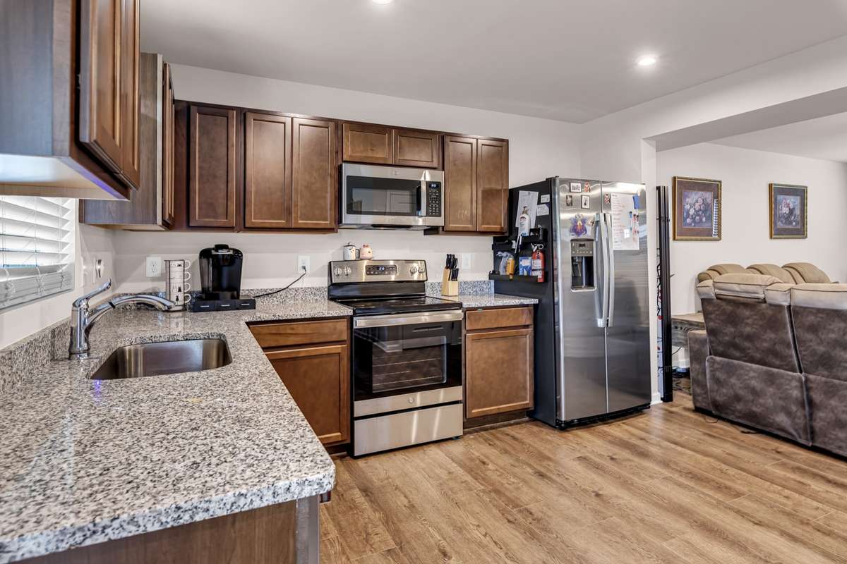 Kitchen with Granite top