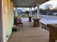 Covered front porch
