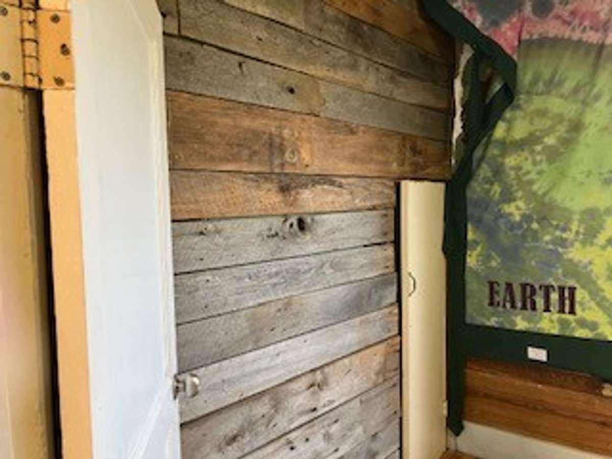 Rustic wall in another bedroom