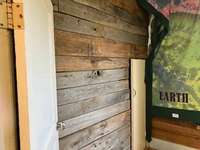 Rustic wall in another bedroom