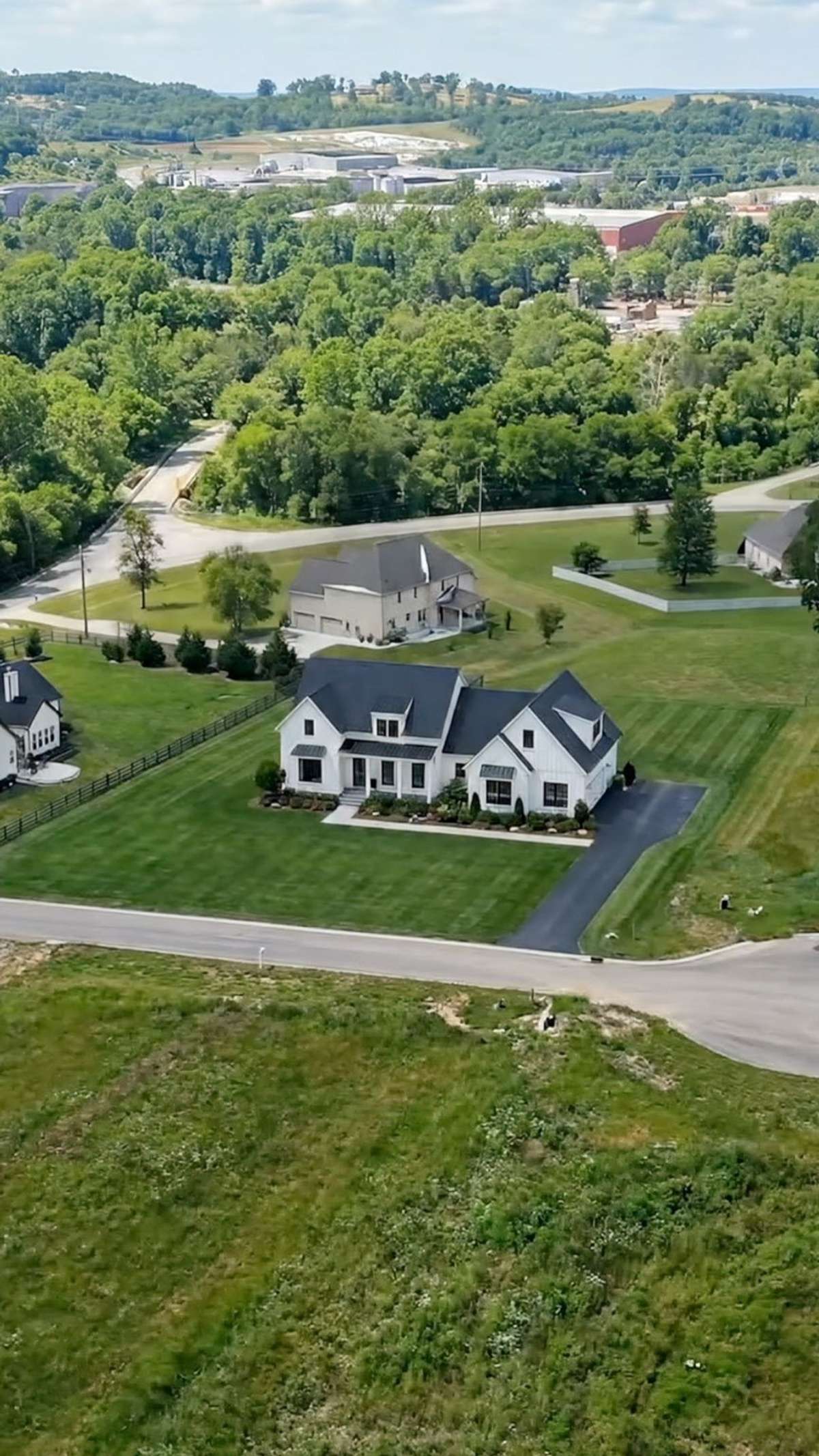Rendering for illustrative purposes only. Home shown is a proposed example. Buyer may design and build a custom home with Rosanbalm Builders Group.