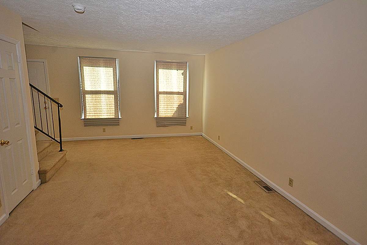 Large living room just inside the front door.