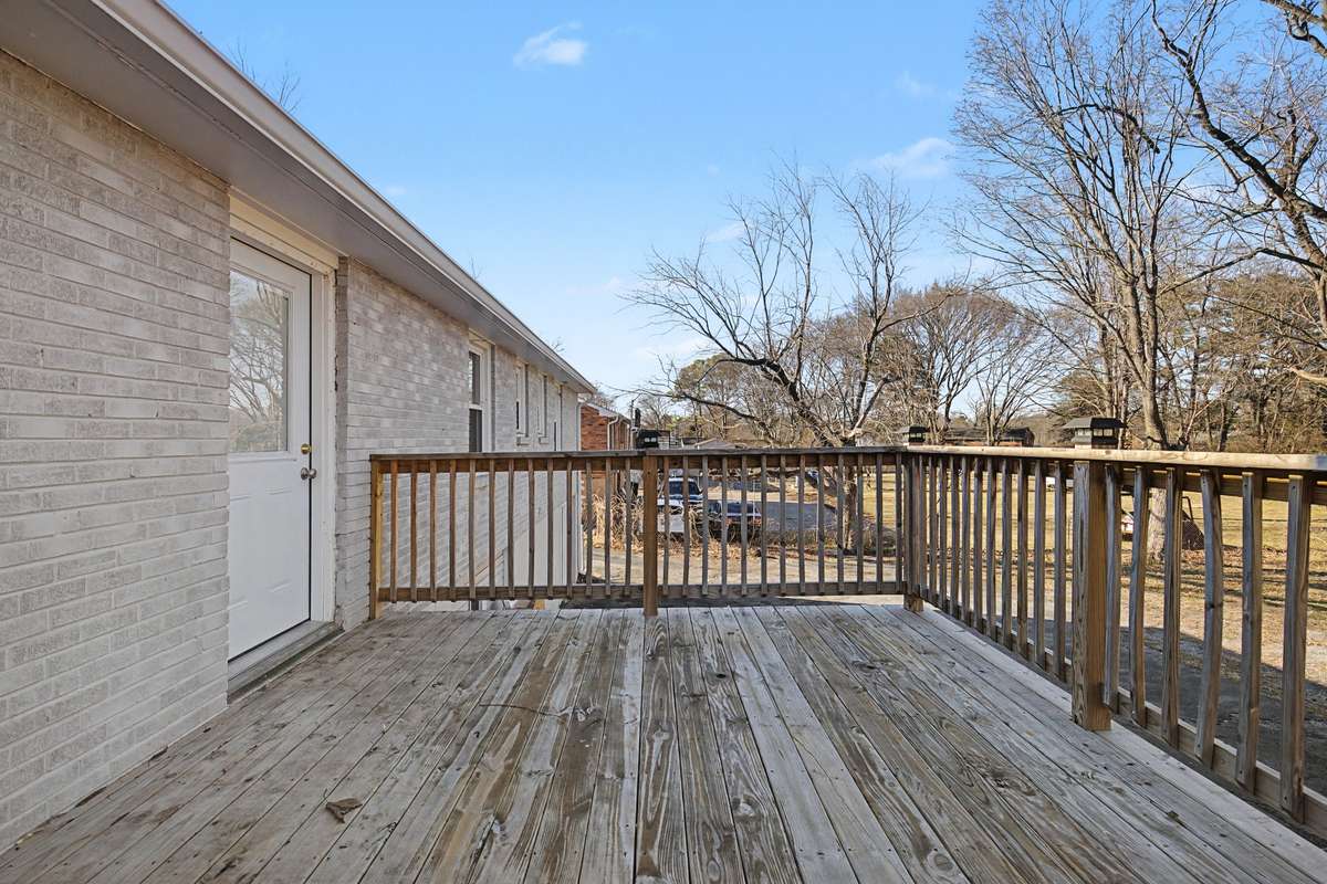 Large Deck Area