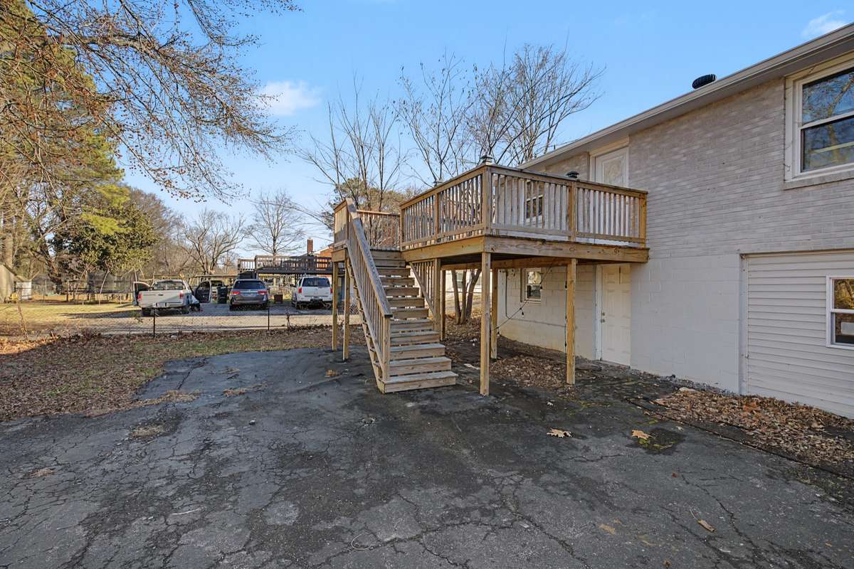 Oversized Driveway and Large Open Parking area!